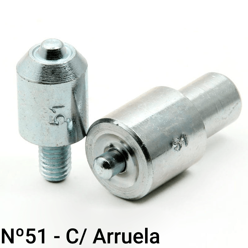 Matriz para Ilhós  c/Arruela - N°51 - 5,5mm - C/1 jogo