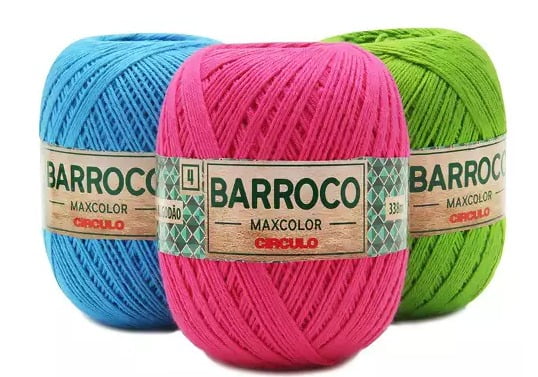 BARBANTE BARROCO MAXCOLOR CIRCULO N4 C/338M -