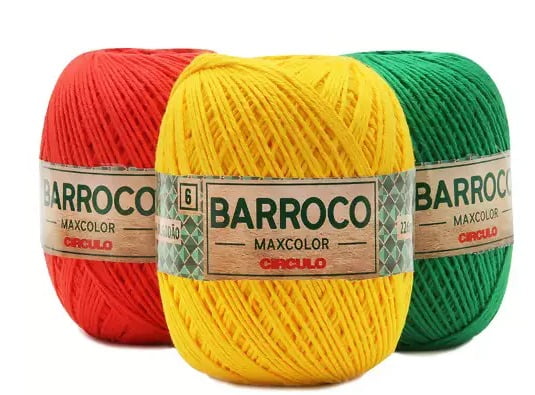 BARBANTE BARROCO MAXCOLOR CIRCULO N6 C/226M -