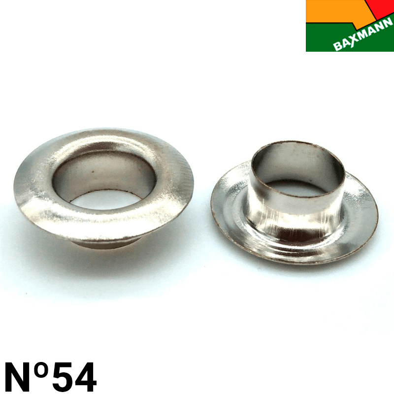 Ilhós de Alumínio - Braxmann - Nº54 - C/1000und