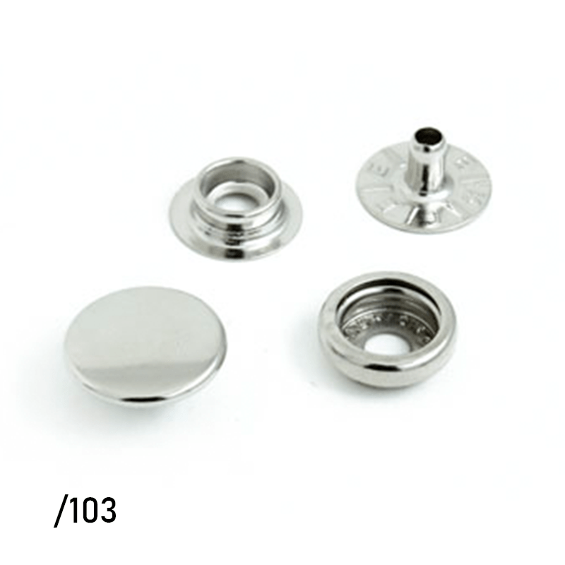Botão de Pressão - Dallmac - Ferro - /103 - C/200und