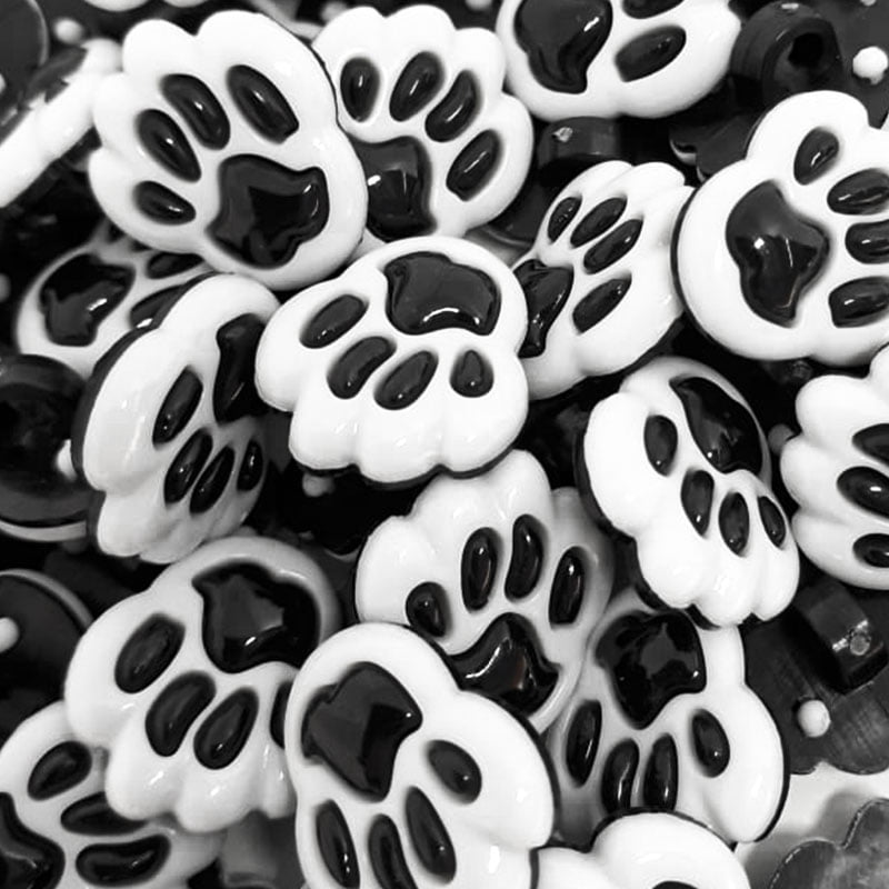 Botão Infantil - Pata - 18 mm -  c/50und
