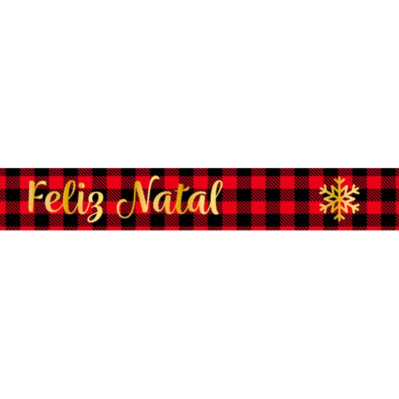 Fita de Cetim - Ref: 005TH 001 - Natal - 22mm - C/10m