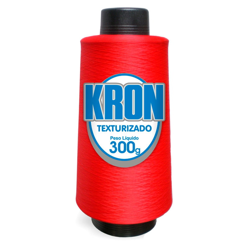 Fio Para Overlock - Kron - 100% Poliéster Texturizado - C/300g