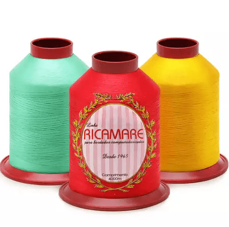 Linha para Bordado - Ricamare - C/4.000m