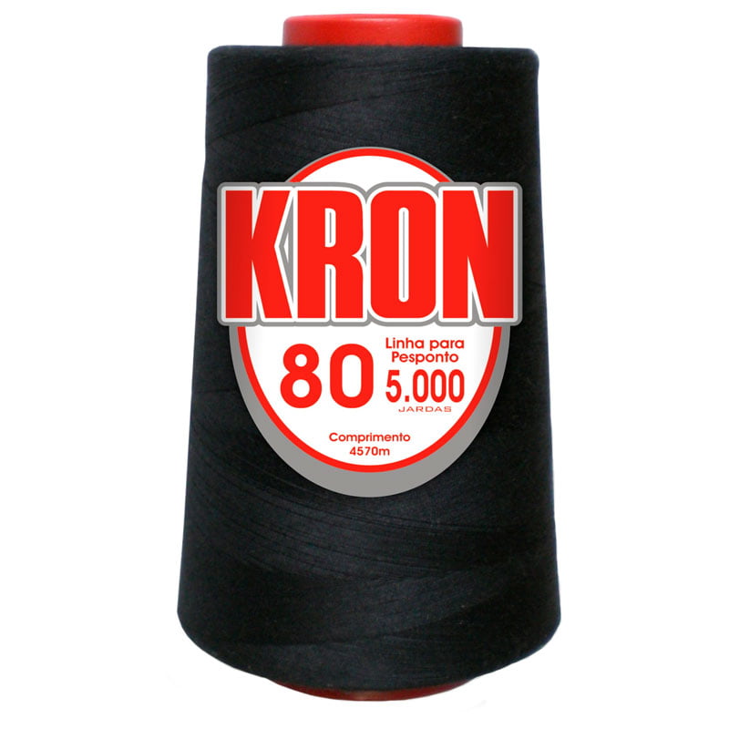 Linha para Pesponto - Kron - Fio 80 - C/5.000J