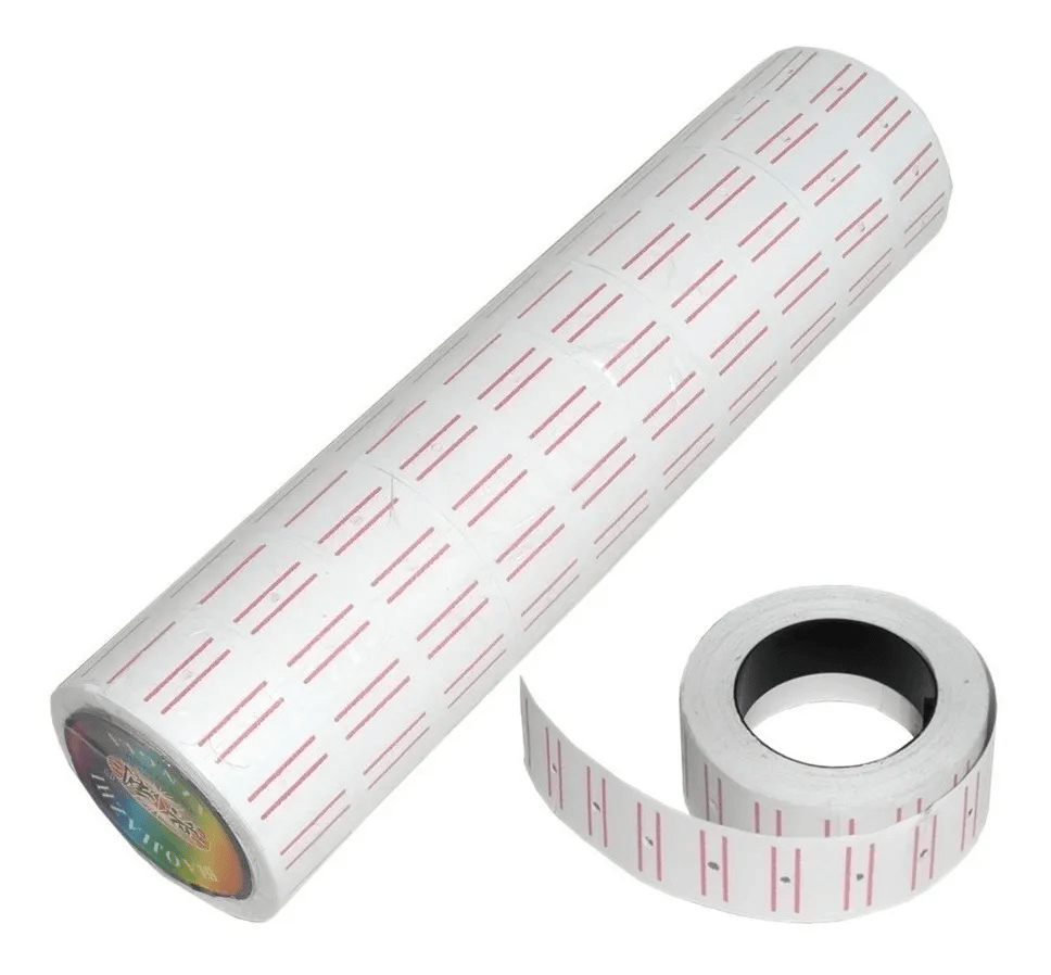 Etiqueta de Preço - Adesiva - 21x12mm - C/10.000und - Ref UT.802