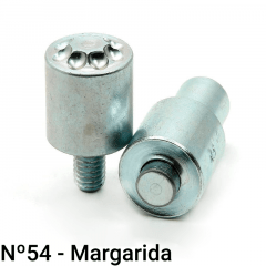 Matriz para Ilhós Margarida - Nº54 - 4,5mm - C/1 jogo 