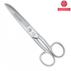 Tesoura Multiuso Forjada Fio Liso - Practical - Mundial - REF CR3445-7 - 18cm