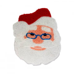 Aplique Papai Noel de óculos - 1 und