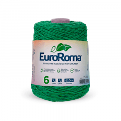 Barbante EuroRoma - Colorido - Nº6 - C/600G