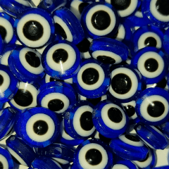 Miçanga - Olho Grego Azul - 10mm - C/50g - Cód RO-15901