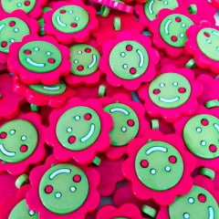 Botão Infantil - Flor- c/50und