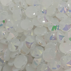 Botão Acrílico - Modinha - Diamante - Branco - Tam 18"/11,43mm - C/50und - Cód BTB2010-10382