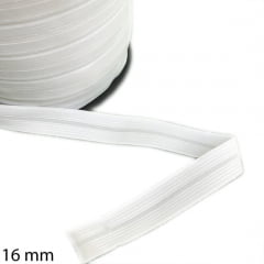 Elástico Debrum Fofuxo FitaFlex - Branco - 16 mm - com 100 metros