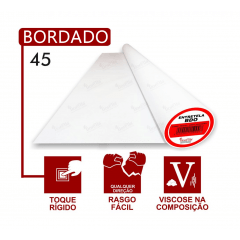 Entretela de Bordar Fiorella BDO 45 - C/90cm x 200M