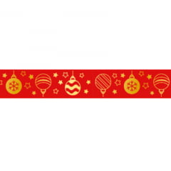 Fita de Cetim - Ref: 005H 749 - Natal - 22mm - C/10m