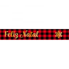 Fita de Cetim - Ref: 005TH 001 - Natal - 22mm - C/10m