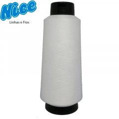 Fio Para Overlock Branco - NICE - 100% Poliéster Texturizado - Cone Com 300g 