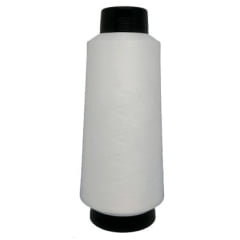 Fio Para Overlock - Elo - Branco - 100% Poliéster Texturizado - C/500g